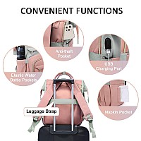 Lovevook Backpack Purse For Women Fits 156 Inch Laptop Backpacks With Usb Port Waterproof Travel Work Computer Business Bag