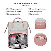 Lovevook Backpack Purse For Women Fits 156 Inch Laptop Backpacks With Usb Port Waterproof Travel Work Computer Business Bag