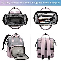 Lovevook Backpack Purse For Women Fits 17 Inch Laptop Backpacks With Usb Port Waterproof Travel Work Computer Business Bag Fa