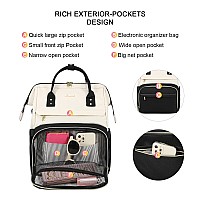 Lovevook Backpack Purse For Women Fits 17 Inch Laptop Backpacks With Usb Port Waterproof Travel Work Computer Business Bag Fa