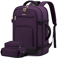 Lovevook Carry On Travel Backpack For Women Flight Approved 40L Large Personal Item Backpack Travel Bag For Airplanes Business