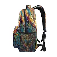 Colorful Butterfly Mysticism Backpack For Girls School Bags Bookbags For Teen Kids Travel Laptop Daypack Bag Laptop Backpacks