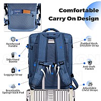 Voesld Travel Backpack For Women Men Carry On Backpack 17 Laptop Backpacks 18144 Inches Airlines Personal Item Bag Dark