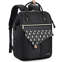 Lekesky Laptop Backpack For Women 156 Inch Travel Backpack With Computer Compartments Charge Conversion Port Work Stylish