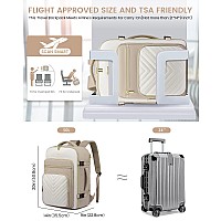 Lovevook Large Travel Backpack For Women Carry On Bag Backpack Flight Approved 50L Tsa Personal Item Travel Bag With 3 Packing