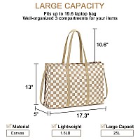 Laptop Tote Bag For Women Work 156 Inch Canvas Shoulder Bags Computer Messenger Purse Teacher Handbag Office Briefcase