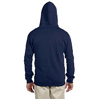 Adult 8 oz NuBlend Fleece Full-Zip Hooded Sweatshirt - ASH - 3XL(D0102HI3DQU)