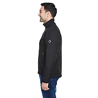 Mens Acceleration Softshell Jacket - Black - S(D0102H76Wdj)