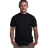 Cariloha Bamboo Crewneck Tee - XX-Large, Black