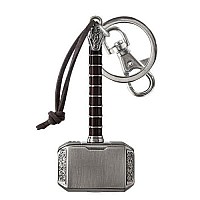 Marvel Thor Hammer 2 Pewter Key Ring