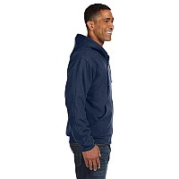 Mens Crossfire Powerfleecetm Fleece Jacket - Navy - S(D0102H78Txt)