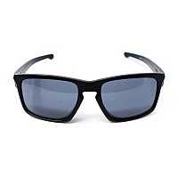 Oakley Sliver Asian Fit Sunglasses, Matte Black/Grey, 57mm