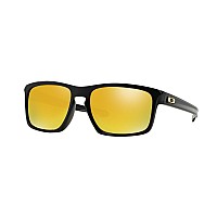 Oakley Sliver Asian Fit Sunglasses, Polished Black/24K, 