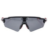 Oakley Radar Ev Asian Fit Sunglasses, Polished Black, 35 mm