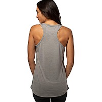 Cariloha Bamboo Racer Tank Top for Women - Small - White