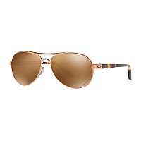 Oakley OO4108 Tie Breaker Pilot Sunglasses, Satin Gold 56mm