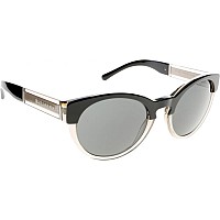 Burberry Women's 0BE4205 Sunglasses, Black on Transparent Grey