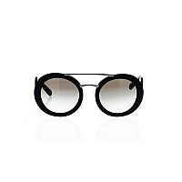 Prada Women's 0PR 13SS Black/Grey Gradient Sunglasses 54