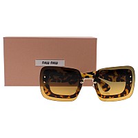 Miu Miu MU 02RS Sunglasses Light Havana 67mm Orange Gradient