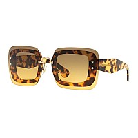 Miu Miu MU 02RS Sunglasses Light Havana 67mm Orange Gradient