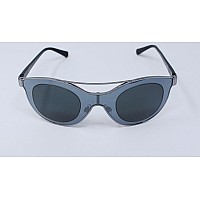 Giorgio Armani Silver Shield Sunglasses AR6033-301087-39