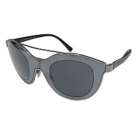 Giorgio Armani Silver Shield Sunglasses AR6033-301087-39