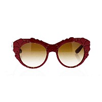 Dolce & Gabbana DG4267 Red Texture Cats Eyes Sunglasses