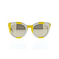 Dolce & Gabbana DG 4249 Sunglasses Stripe Yellow/White 