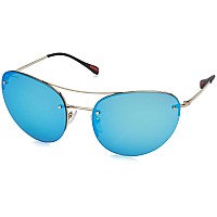 Prada Sport 51RS Sunglasses - Pale Gold, 59mm, Mir