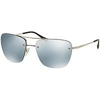 Prada PS52RS 1BC5K2-56 Silver Sunglasses,