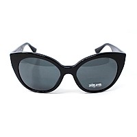 Miu Miu MU 07RS Sunglasses Black Gray Lens 55mm