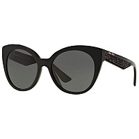 Miu Miu MU 07RS Sunglasses Black Gray Lens 55mm