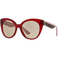 Miu Miu Opal Bordeaux Cats Eye Sunglasses 55mm MU07RS