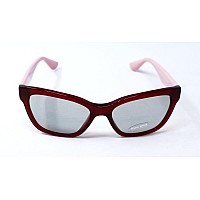 Miu Miu MU 06RS Opal Bordeaux Sunglasses 57mm Grey