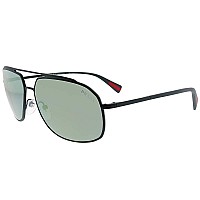 Prada Linea Rossa Men's 0PS 56RS Grey Rubber/Mirror