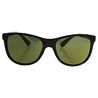 Prada PR20SS Sunglasses Matte Havana 56mm Mirrored Brown