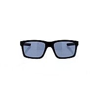 Oakley Mainlink Rectangular Sunglasses, Matte Black, 57mm