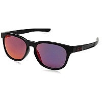 Oakley OO9315 Stringer Polarized Sunglasses, Matte Black, 55