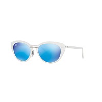 Ray-Ban Women's Rb4250 52mm Shiny White/Green Sung