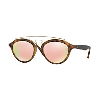 Ray-Ban RB4257 Gatsby II Round Sunglasses, 50mm Matte Havana