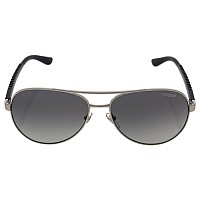 Vogue 58mm Non-Polarized Silver Matte/Grey Sunglasses