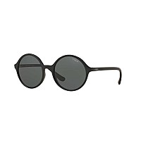 Vogue VO5036S Black Frame Sunglasses - Gray Green Lenses