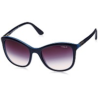 Vogue VO5033S Blue Sunglasses with Pink Gradient Lenses