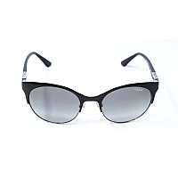 Vogue VO4006S Black/Silver Sunglasses, 53mm Lens,