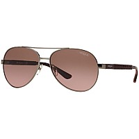 Vogue VO3997S Gunmetal Sunglasses with Pink Gradient Lens