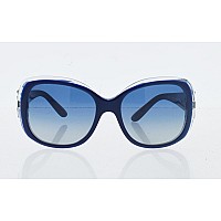 Bvlgari BV8172B Women's Sunglasses, Top Blue on Azure Crystal