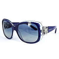 Bvlgari BV8172B Women's Sunglasses, Top Blue on Azure Crystal