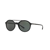 GIORGIO ARMANI AR8077 Sunglasses Matte Black 50mm Grey