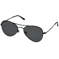 Giorgio Armani AR6035 Black Aviator Sunglasses for Men