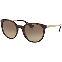 Prada PR 17SS Women's Tortoise Sunglasses 53mm Gradient